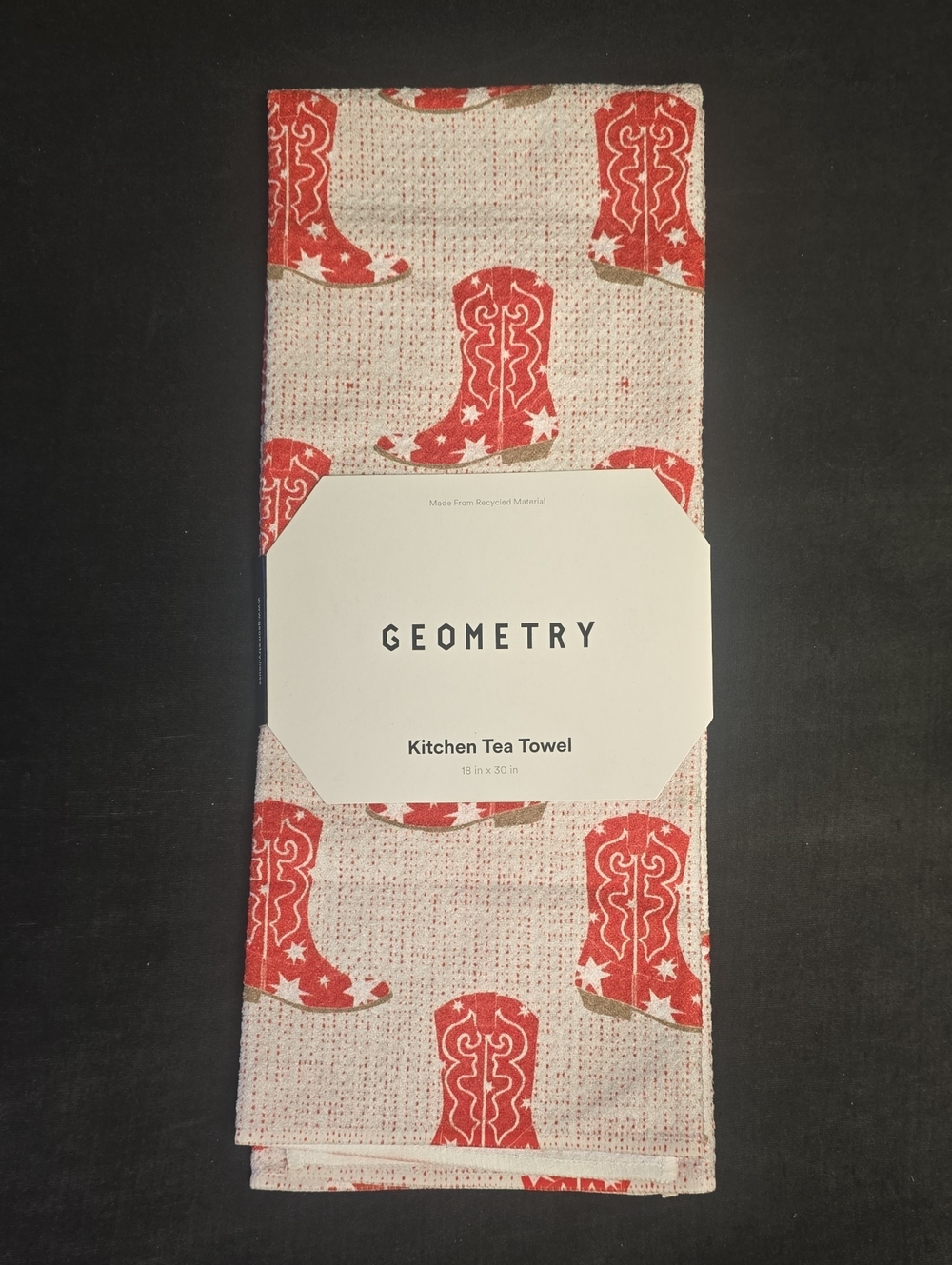 GEOMETRY KITCHEN TEA TOWEL - 18X30 - NWT